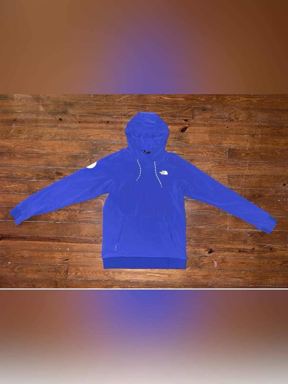 The North Face 2017 Expedition Antarctica Hoodie Sweatshirt Purple Unisex Size S